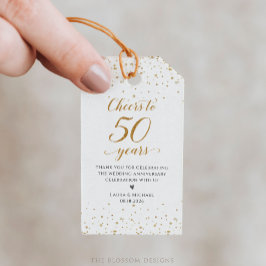 Etiquetas para Lembranças da Festa de 50º Aniversá
