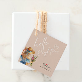 Etiquetas Para Lembrancinhas 18º Aniversário do Presente