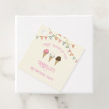 3 amostras do festival de diversão do Sorvete aniv