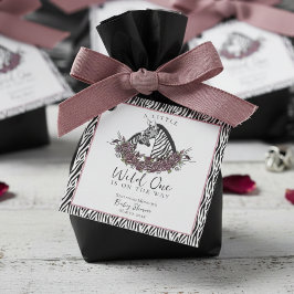 Etiquetas Para Lembrancinhas A Little Wild One Mommy and Baby Zebra