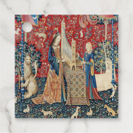 Etiquetas Para Lembrancinhas A Senhora e o Unicórnio, Audição