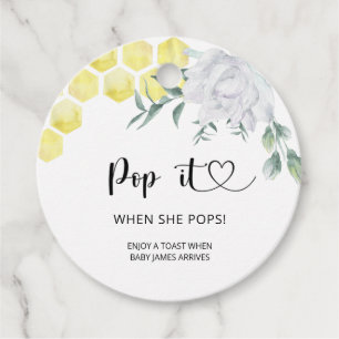 Etiquetas Para Lembrancinhas Abelha Pop quando ela pop