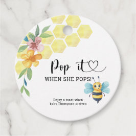 Etiquetas Para Lembrancinhas Abelha Pop quando ela pop