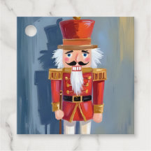 Acrilista de Natal | Soldado Vermelho Aquarela