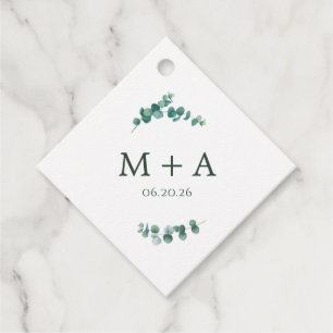 Etiquetas Para Lembrancinhas Adelaide Wedding Monograma