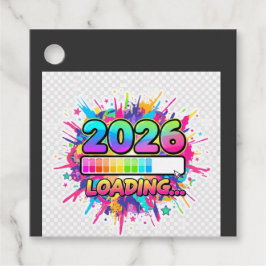 Etiquetas Para Lembrancinhas Adesivo Barra de Progresso 2026 Carregando...