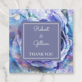 Etiquetas Para Lembrancinhas Adorável Rosa de Aquarela