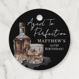 Etiquetas Para Lembrancinhas Aged To Perfection Birthday