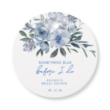 Algo Azul Antes de Fazer Chuveiro de Noiva Floral