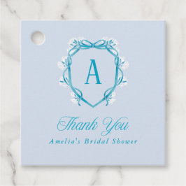 Etiquetas Para Lembrancinhas Algo Azul Obrigada Chá de Panela Floral