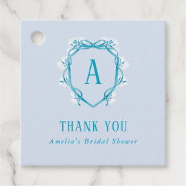 Etiquetas Para Lembrancinhas Alguma Coisa Azul Obrigada Chá de Panela Floral