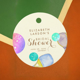 Etiquetas Para Lembrancinhas Amante de Esportes Aquarela Noiva com Tema de Pic