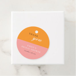 Etiquetas Para Lembrancinhas Amor à Primeira Spritz Chás de Noiva Modernos