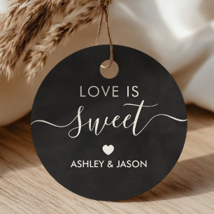 Etiquetas Para Lembrancinhas Amor de Casamento é uma doce marca de presente, q