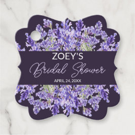 Etiquetas Para Lembrancinhas Amor e Lavanda | Elegante Chá de panela Floral