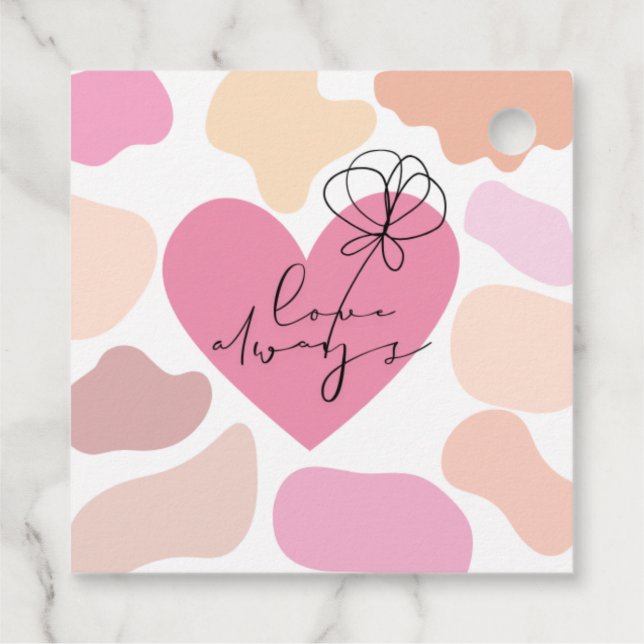 Etiquetas Para Lembrancinhas amor sempre (Verso)