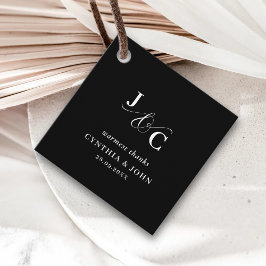 Etiquetas Para Lembrancinhas Ampersand Monograma Wedding Obrigado