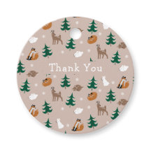 Animais Da Floresta Dee Fox Bunny Obrigado