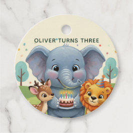 Etiquetas Para Lembrancinhas Animais do Livro de Histórias da Floresta 3º Anive