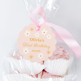 Etiquetas Para Lembrancinhas Aniversário da Primavera do Flor Rosa