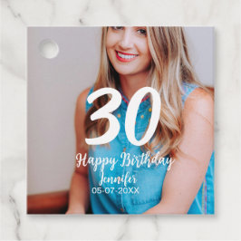 Etiquetas Para Lembrancinhas aniversário de 30 anos adiciona nome data ano ano 