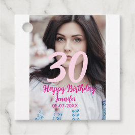 Etiquetas Para Lembrancinhas aniversário de 30 anos adiciona nome data ano ano 