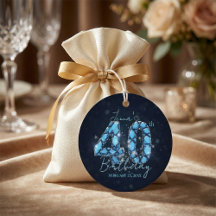 Aniversário de 40 anos do Diamante Azul Glamouroso