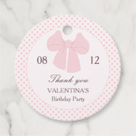 Etiquetas Para Lembrancinhas Aniversário de arcos rosa