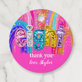 Etiquetas Para Lembrancinhas Aniversário de criança Rainbow Party Design