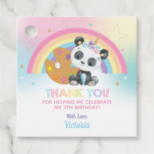 Etiquetas Para Lembrancinhas Aniversário do Partido das Pinturas de Panda Boni