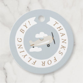 Etiquetas Para Lembrancinhas Aniversário do Vintage Airplane