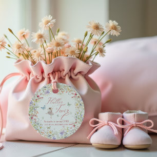Etiquetas Para Lembrancinhas Aniversário Flutter e Twirl Asas Mágicas Um Ano