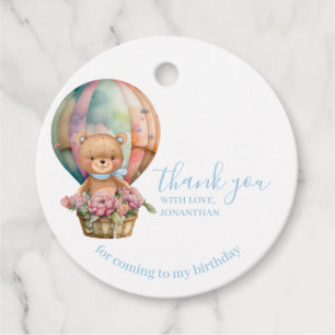 Etiquetas Para Lembrancinhas Aniversário Teddy Bear Obrigado A Favorecer Etique