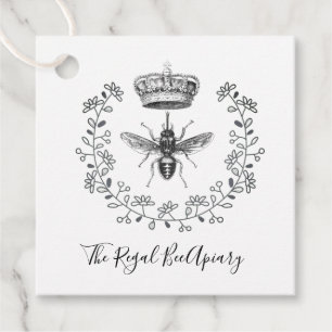 Etiquetas Para Lembrancinhas Apiary Honey Bee Crown Laurel Beekeeper Apiary Bee