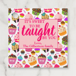 Etiquetas Para Lembrancinhas Apreciação do Professor Cupcake doce