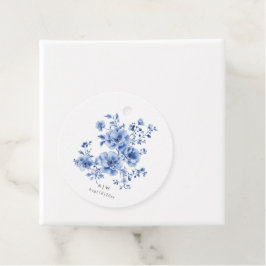 Etiquetas Para Lembrancinhas Aquarela Chinoiserie floral