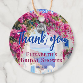 Etiquetas Para Lembrancinhas Aquarela Flores Italianas Gregas Rosa Azulejos