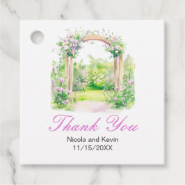 Etiquetas Para Lembrancinhas Arca de Casamento Floral primavera