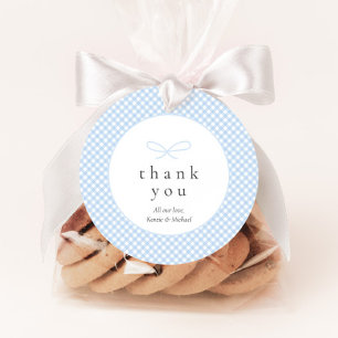 Etiquetas Para Lembrancinhas Arco Azul Moderno Simples