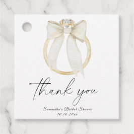 Etiquetas Para Lembrancinhas Arco de Anel Ela está se casando Bridal Shower obr