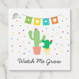 Etiquetas Para Lembrancinhas Assista-Me Crescer Colorido Chá de fraldas Fiesta 