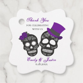 Etiquetas Para Lembrancinhas Até que a morte nos faça parte | Casamento Roxo