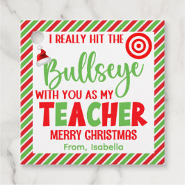 Etiquetas Para Lembrancinhas Atingir O Natal De Bullseye