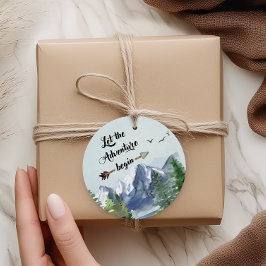 Etiquetas Para Lembrancinhas Aventura Aguarda Montanha Russa De Aquarela