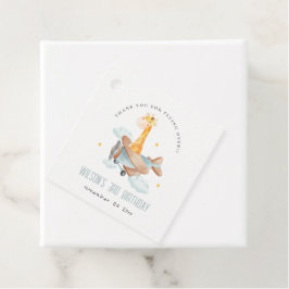 Etiquetas Para Lembrancinhas Avião de Crianças Amarelas e Bonitas Stars Sky Gir