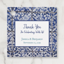 Etiquetas Para Lembrancinhas Azulejos Portugueses Personalizados - Azulejo Flor