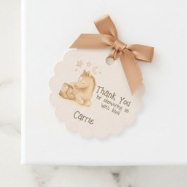 Etiquetas Para Lembrancinhas Baby Cowboy Boots and Foal Baby Shower Thank You