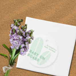 Etiquetas Para Lembrancinhas Baby On Conselho Surfing Beach Watercolor Chá de f