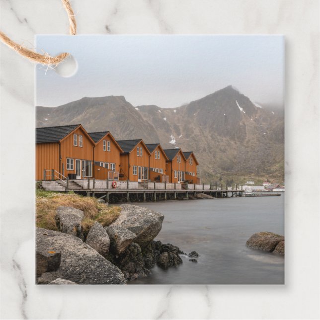 Etiquetas Para Lembrancinhas Ballstad Lofoten (Frente)