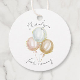 Etiquetas Para Lembrancinhas Balões de Pastel Obrigado